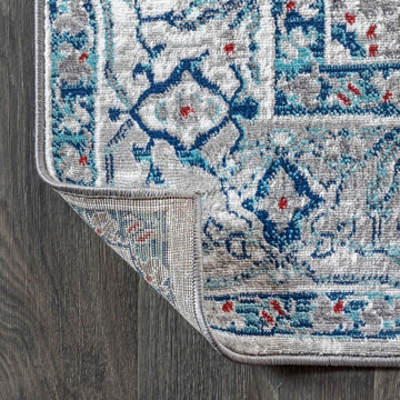 Edison modern Persian Vintage Medallion Area Rug